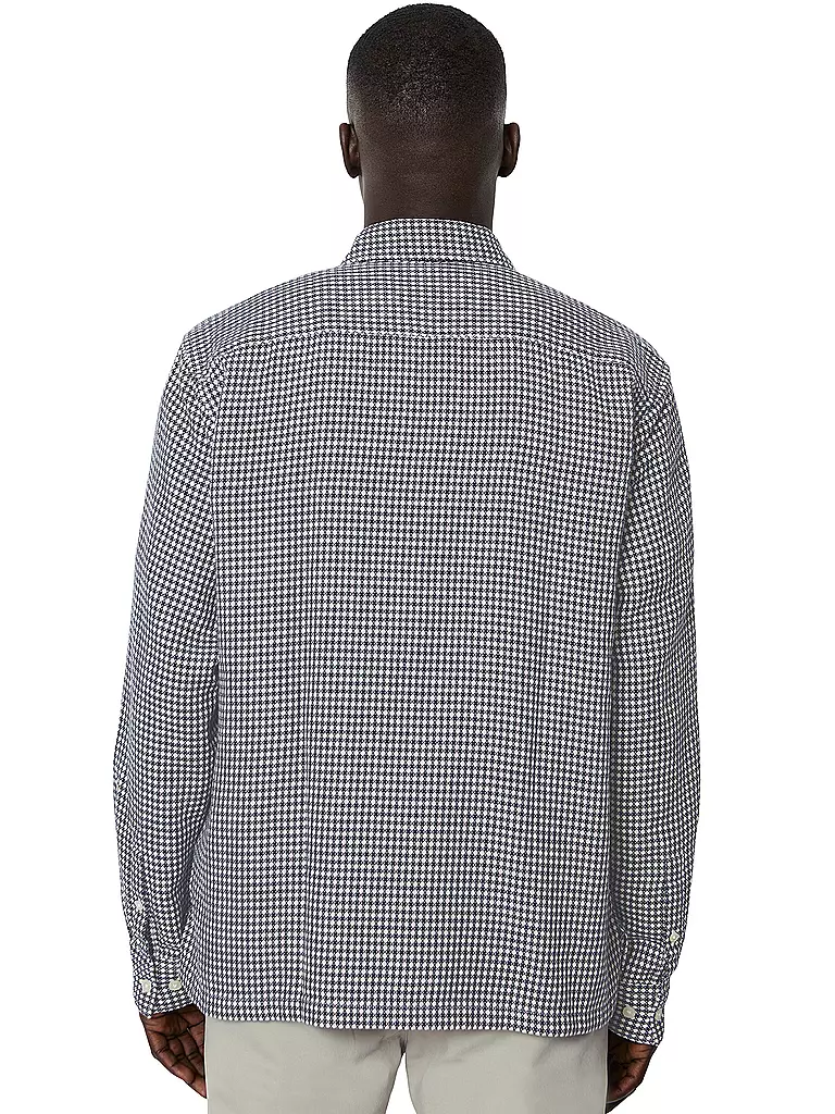 MARC O'POLO Hemd Regular Fit  blau