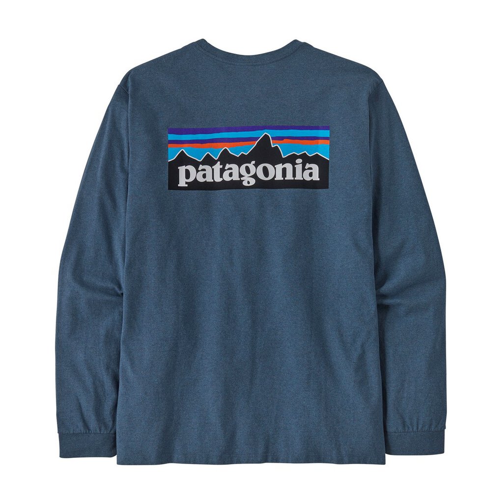 Patagonia L/S P-6 Logo Responsibili-Tee, M's<br>Kjenn på stoffet! Super behagelig