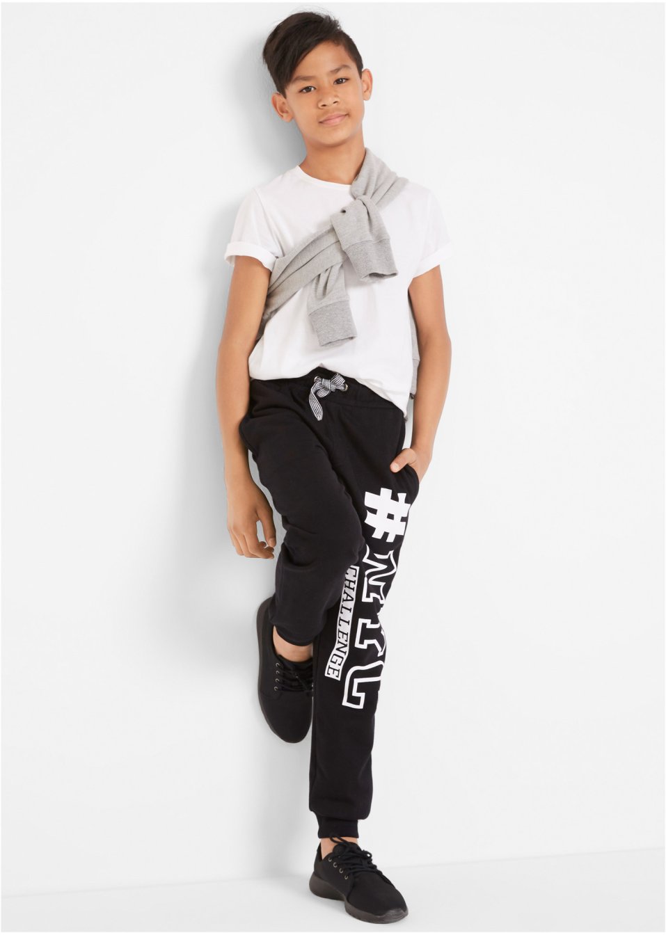 Pantalon sweat avec imprimé