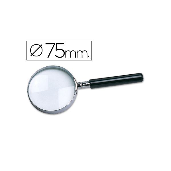 Liderpapel Lupa de Vidro Aro Metalico - WW03