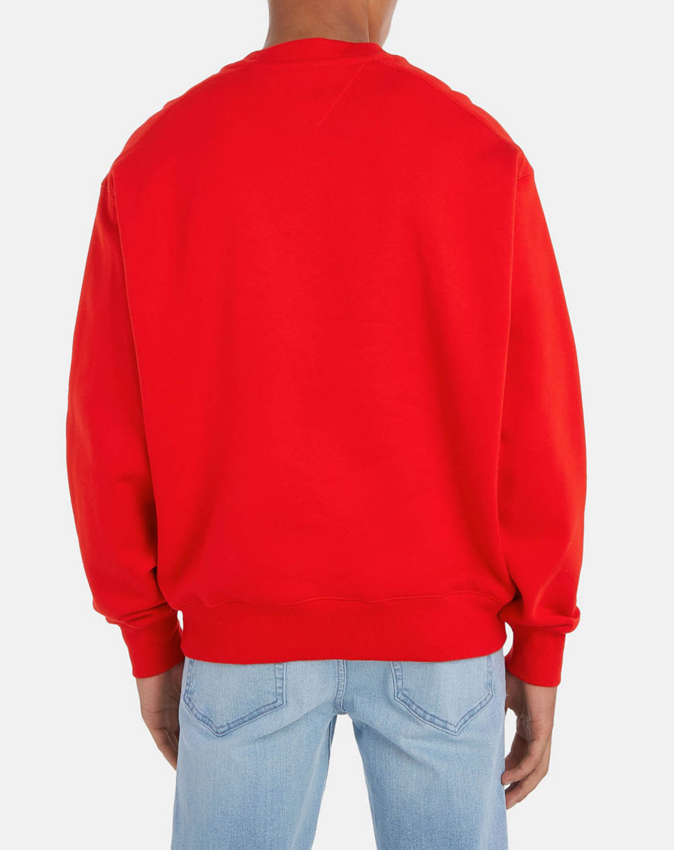 Tommy Jeans Sweat Boxy Modern Sport USA rouge