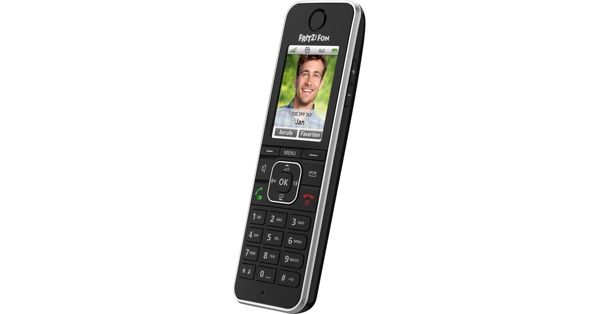 FRITZ!Fon C6 handset  (Zwart)