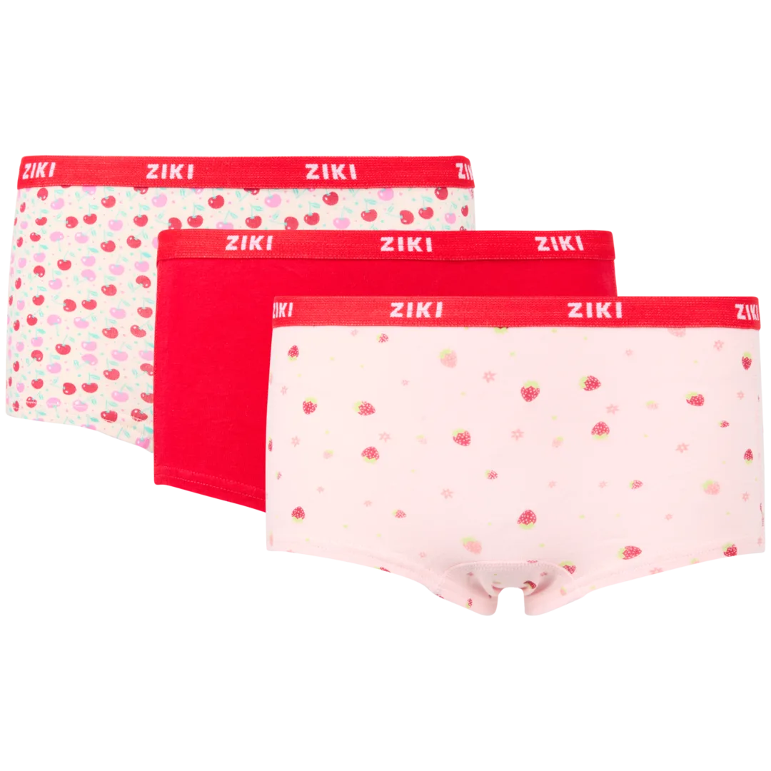 Ziki boxershorts Maat 134/140 | 3 stuks | diverse kleuren