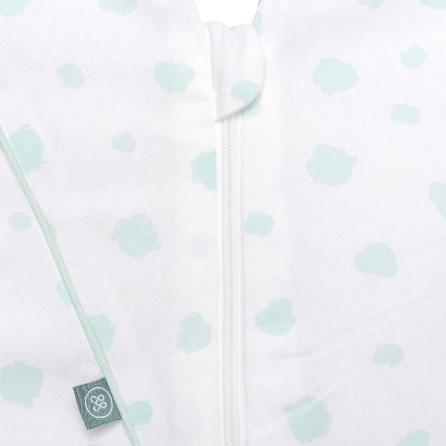 emma & noah Schlafsack Punkte Mint