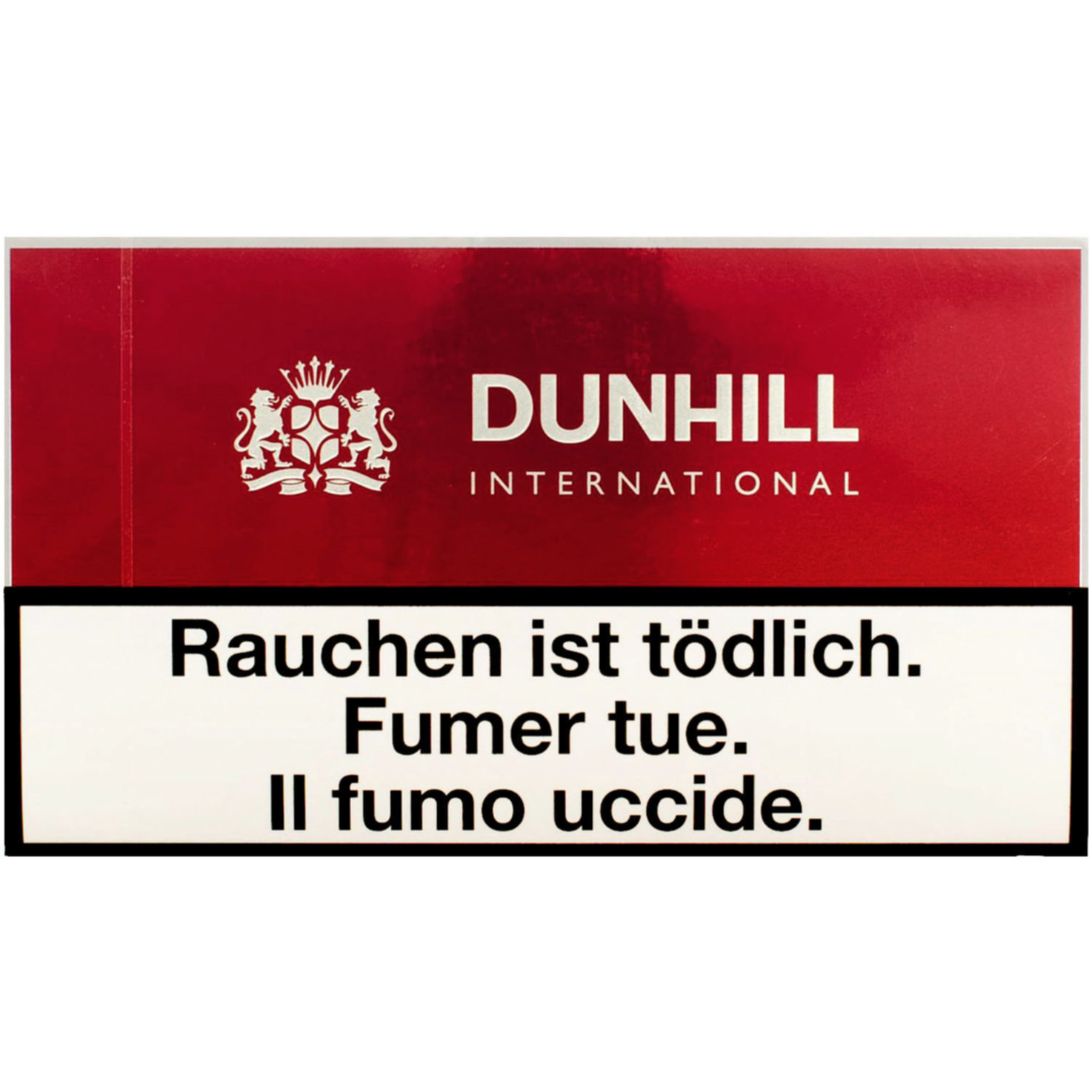 Dunhill Zigaretten International Red Flat Stange