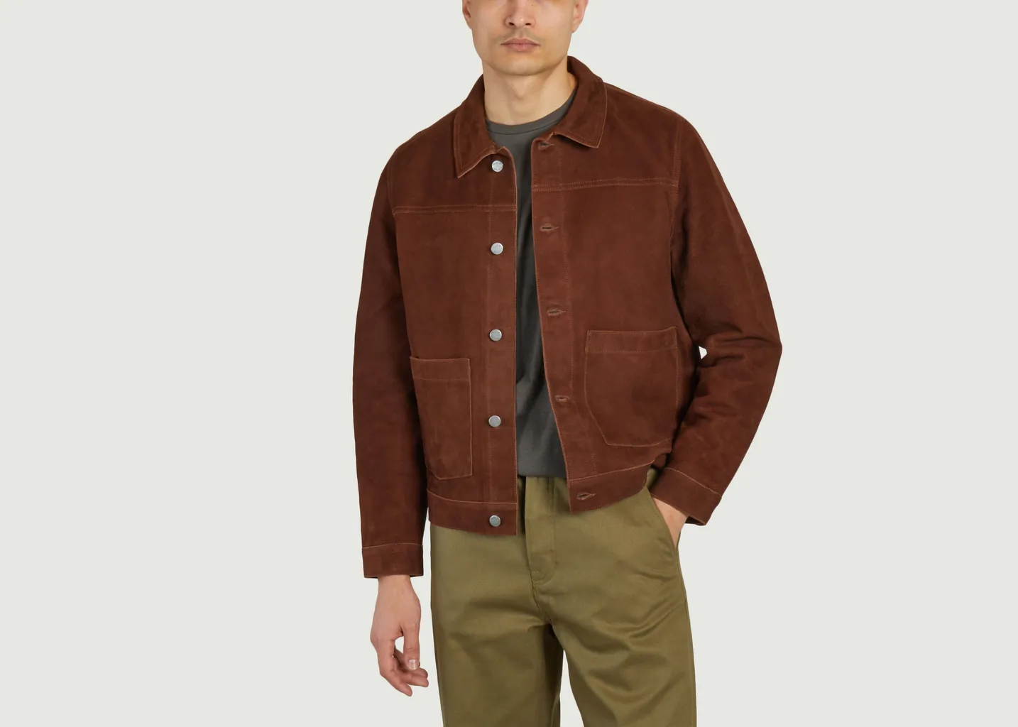 Veste Dante Suede Nudie Jeans