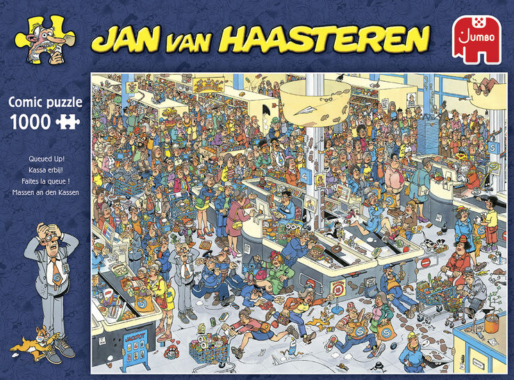 Jan Van Haasteren puslespil JvH Queued Up