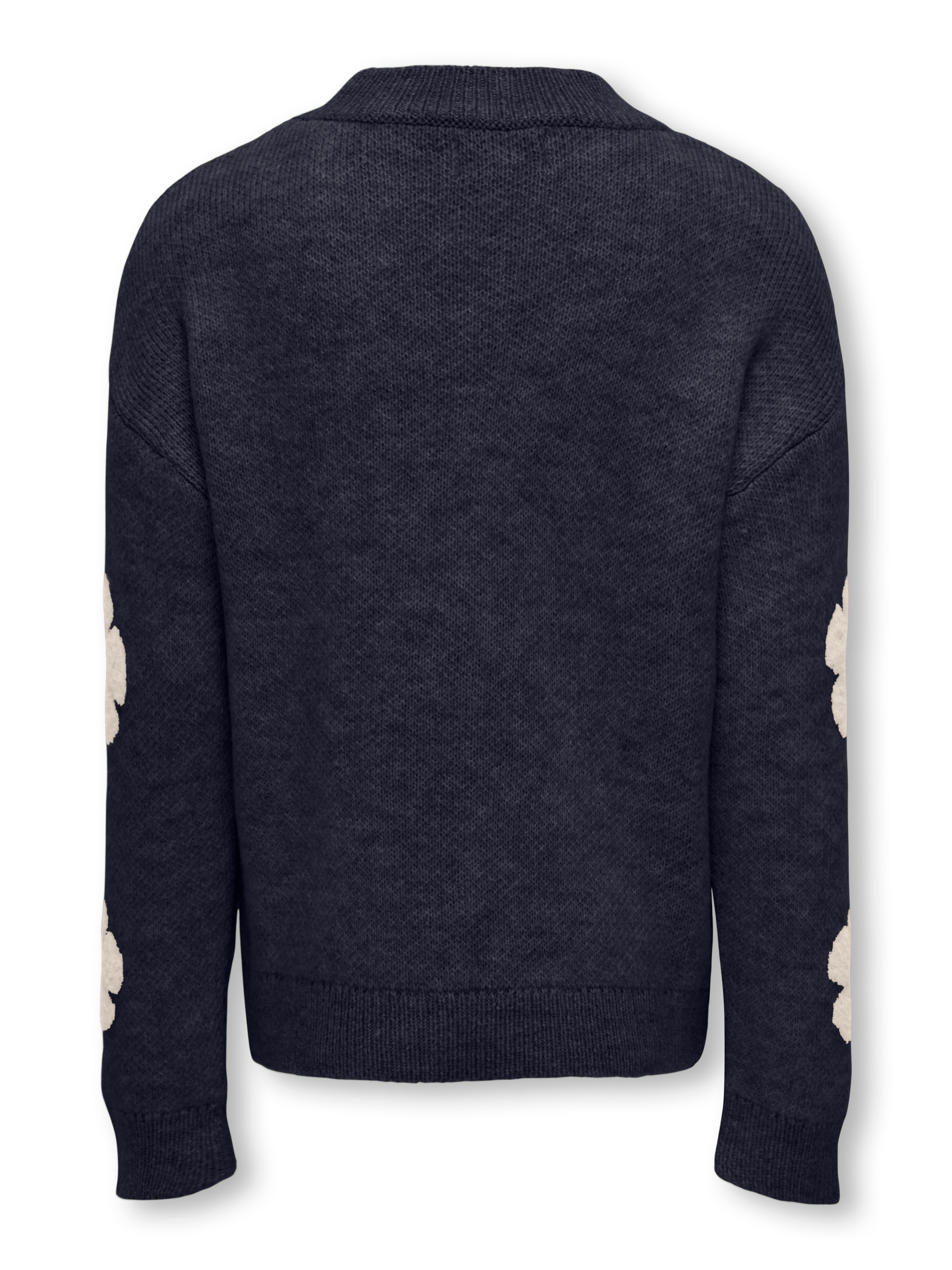 KIDS ONLY Strickpullover »KOGNAJA L/S FLOWER PULLOVER KNT«