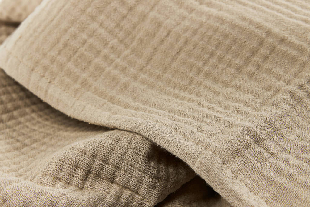 hydrofiele baby wieglaken 75x100 cm sand