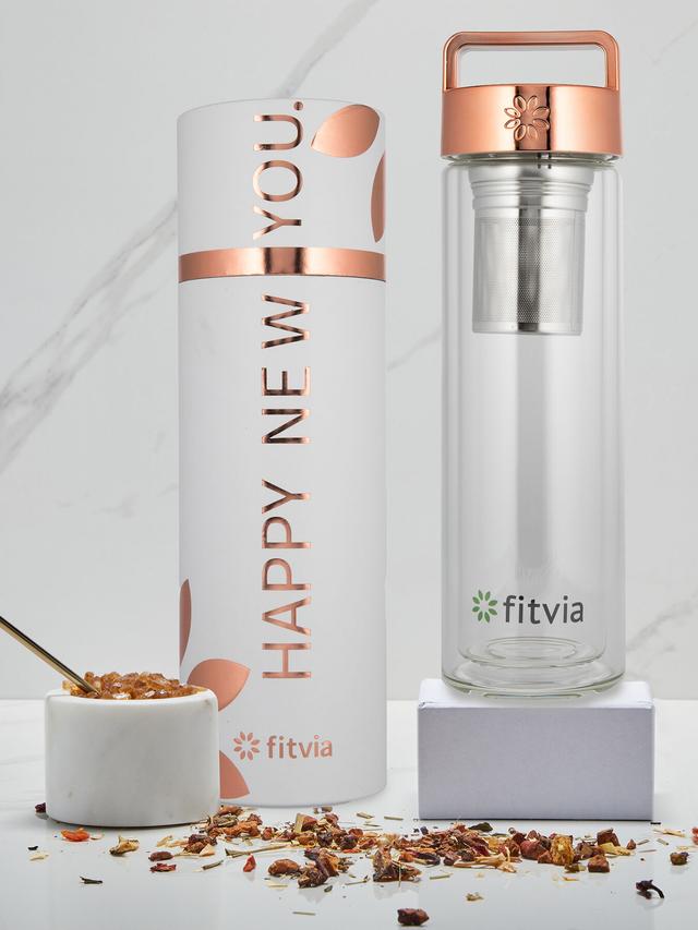 Thermoflasche roségold, 380 ml