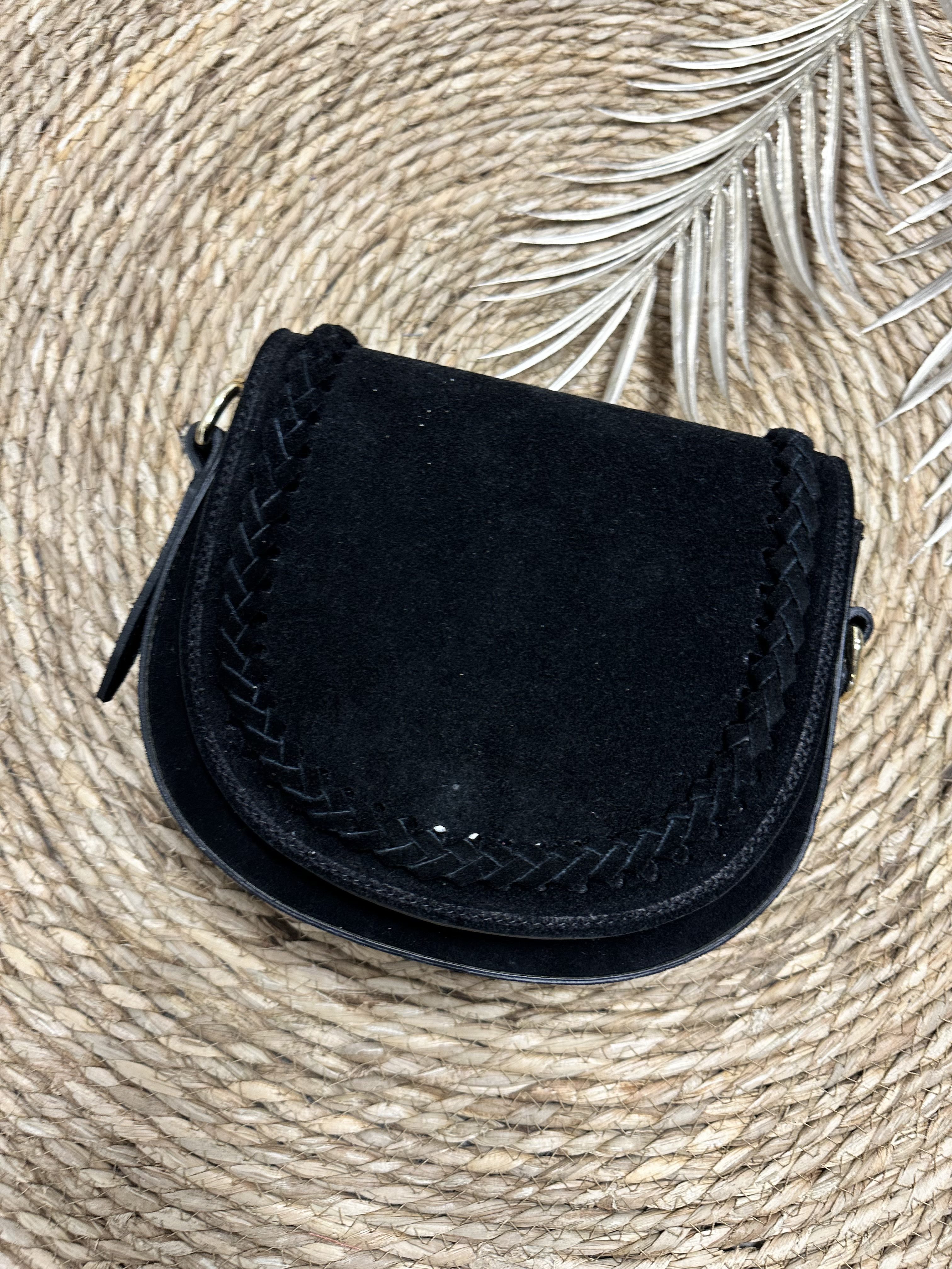 Chelsea Bag - Suede Zwart