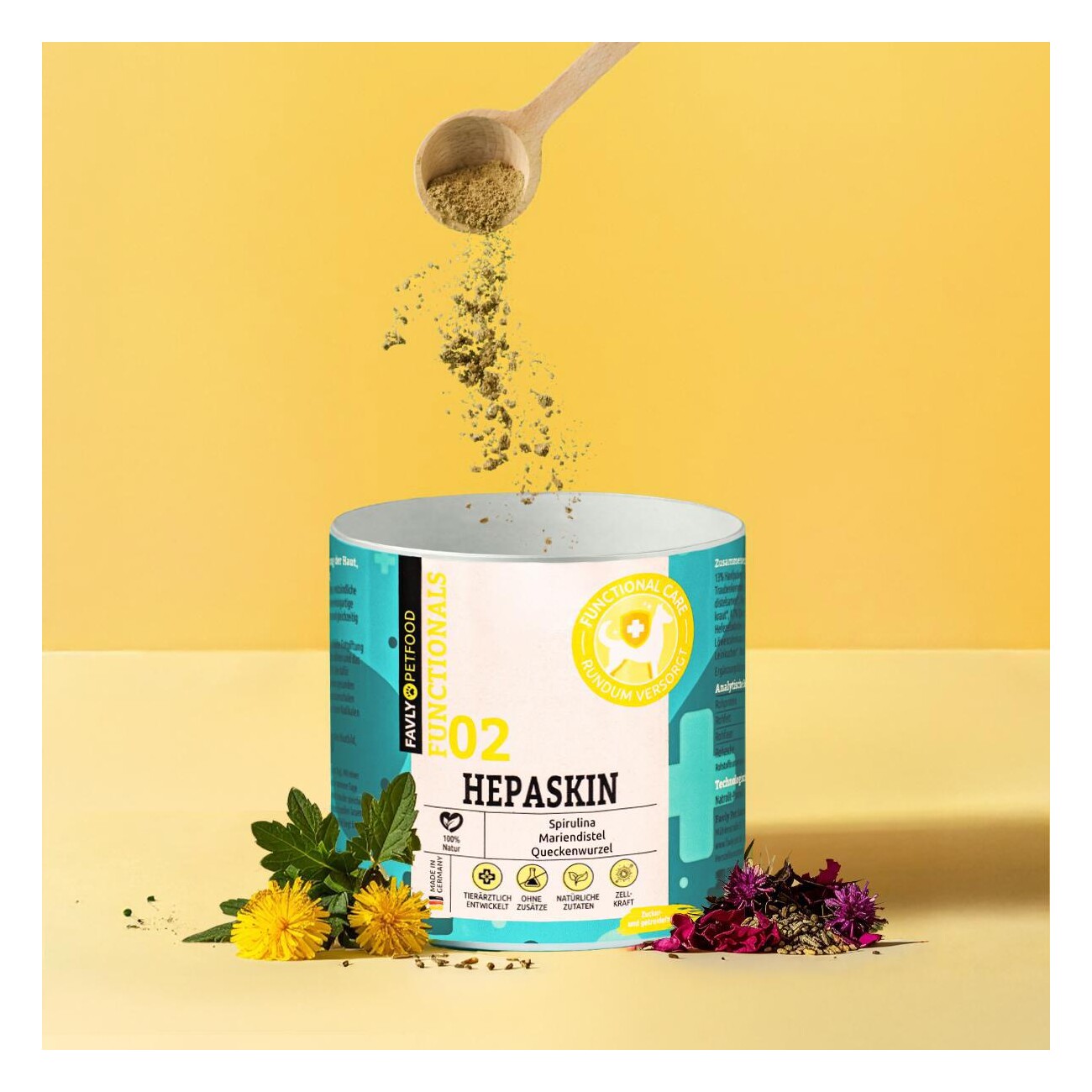 FAVLY Petfood HEPASKIN - Haut & Fell 250 g
