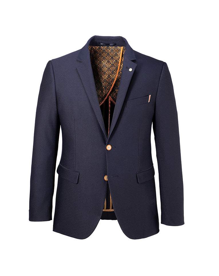 Veste texturée avec coudières 
