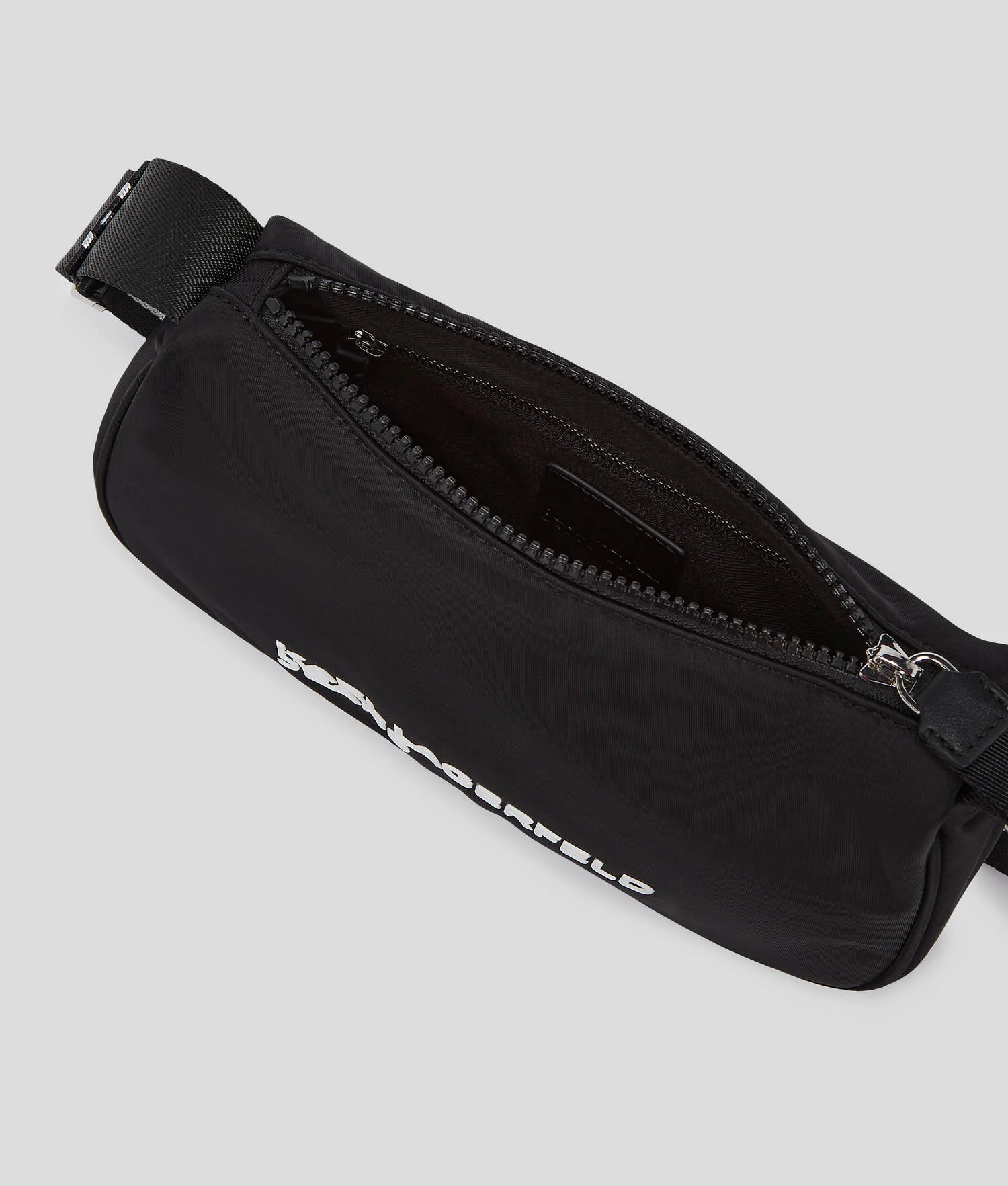 SAC PORTÉ ÉPAULE EN NYLON - Noir
