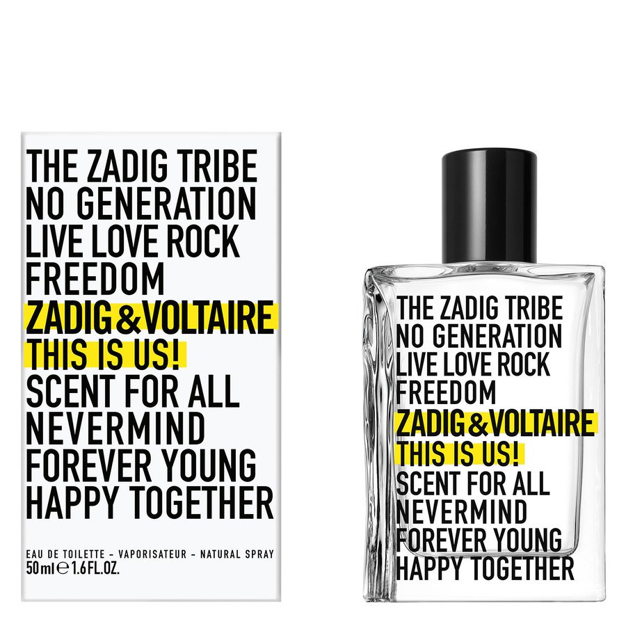 Zadig & Voltaire This Is Us Eau De Toilette 50ml