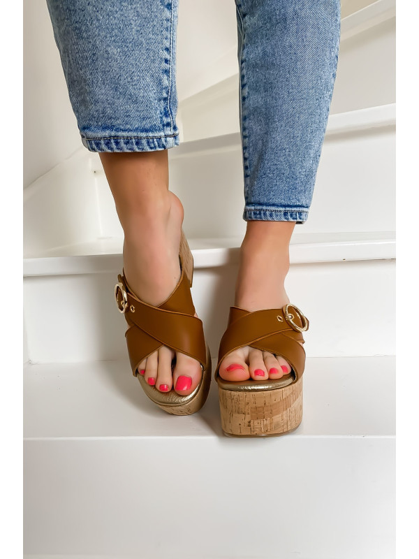 Semerdjian - Mules RICCIONE Camel