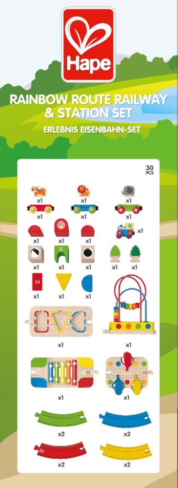 Hape Erlebnis Eisenbahn-Set
