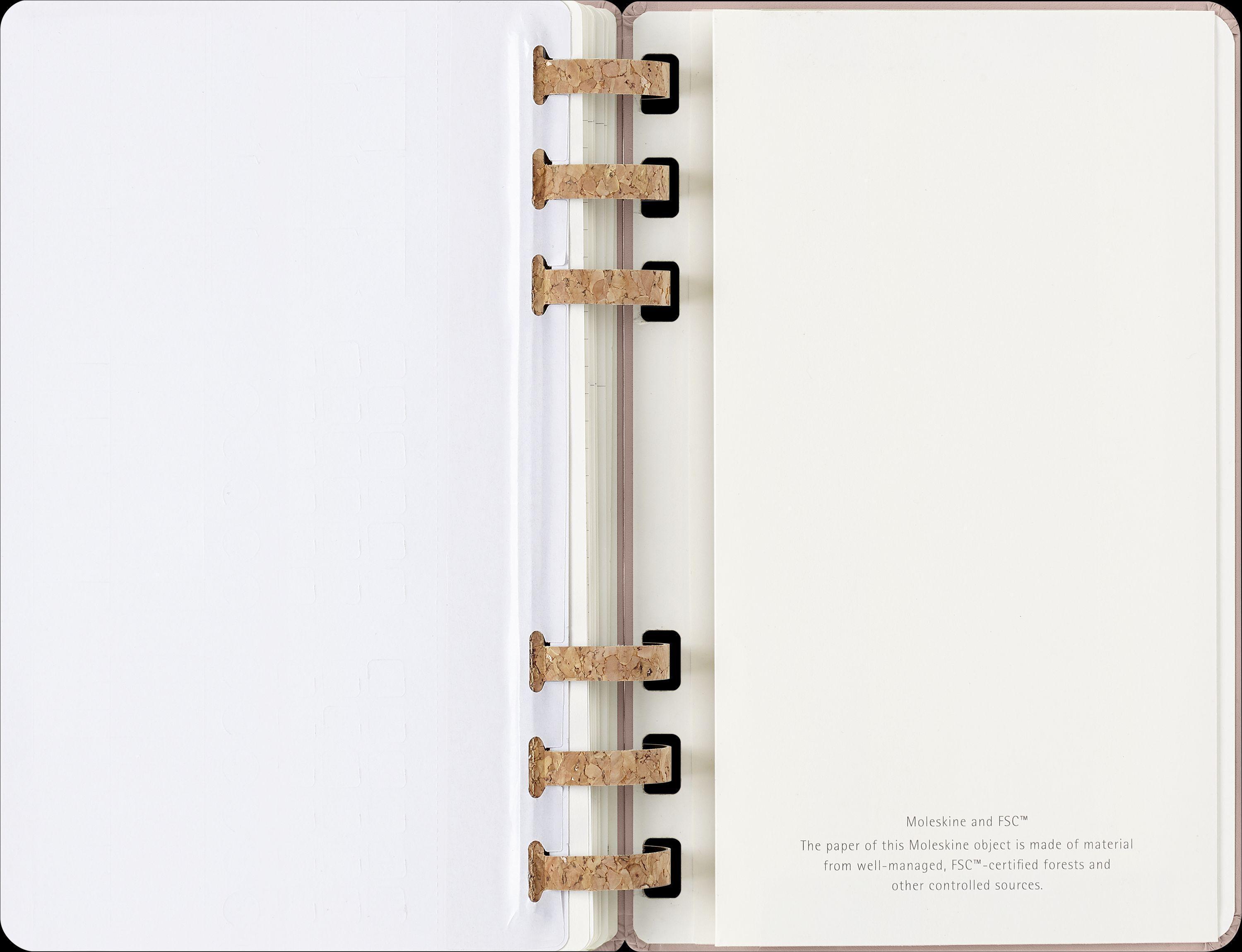 Moleskine 12 Monate Planer mit Spiralbindung, L/A5