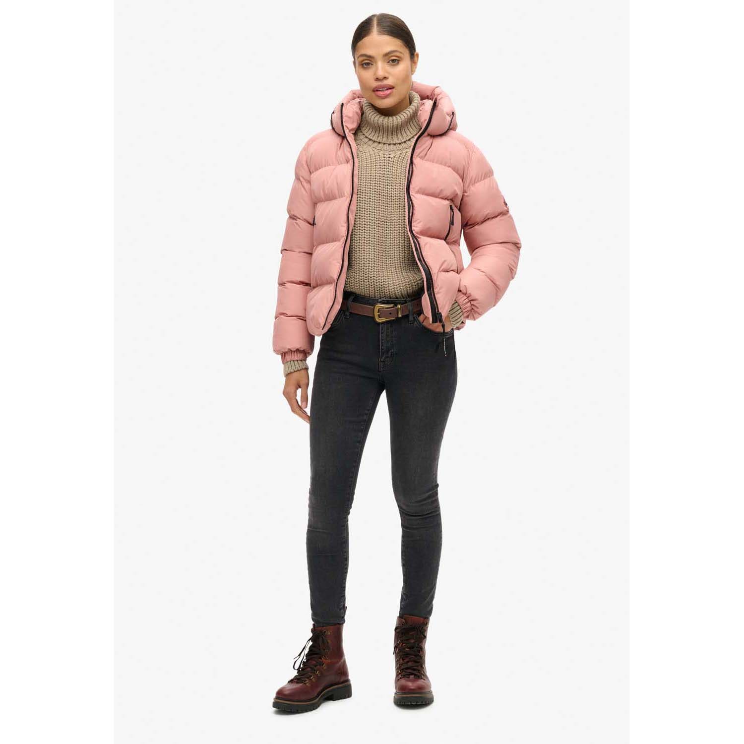 Superdry  Hooded Sports Puffer Dames