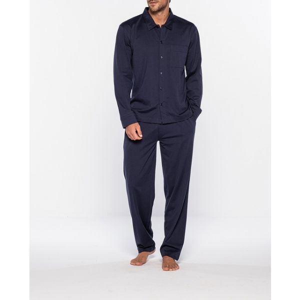 Punto Blanco Pijama Masculino Comprido Azul 48 - A41019834