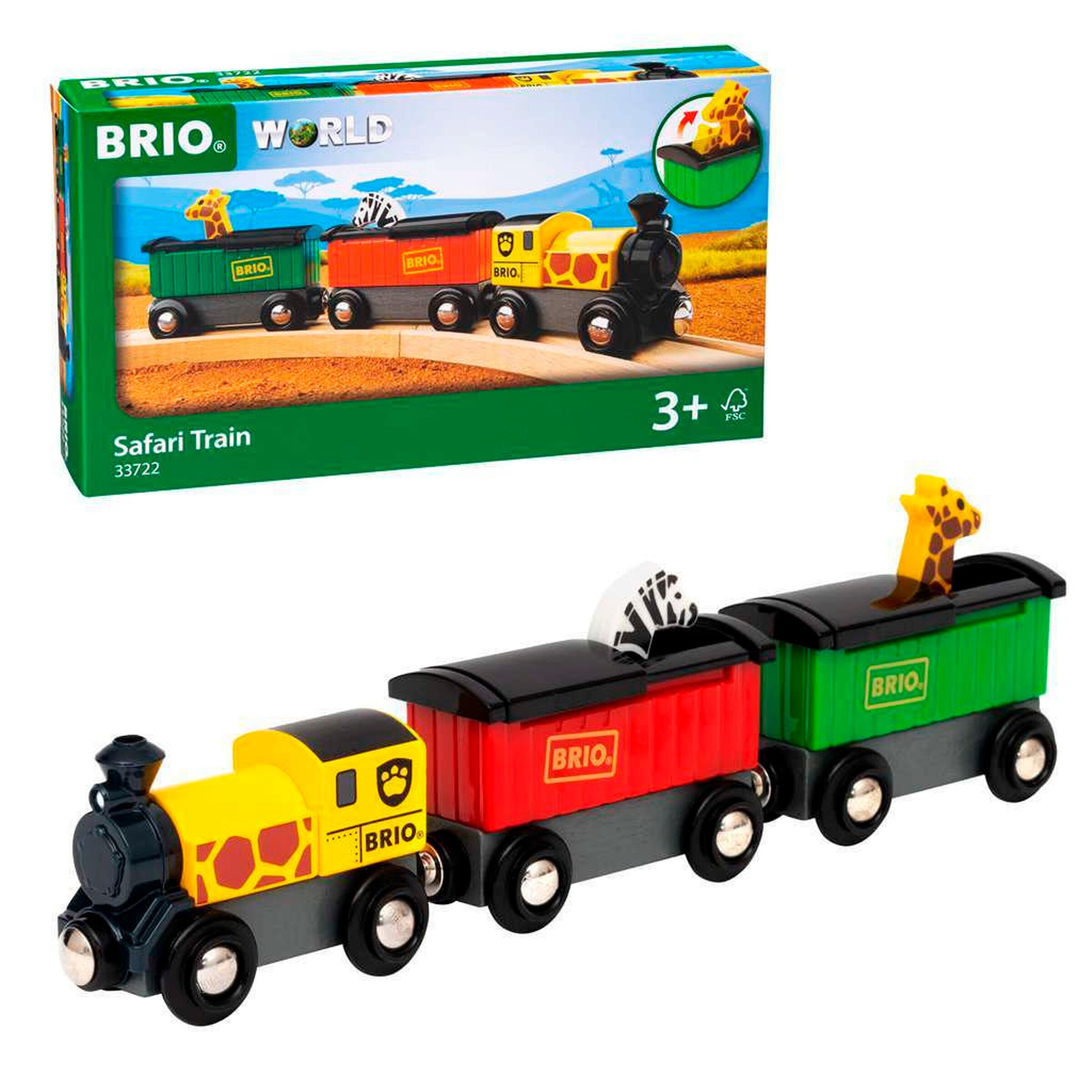 BRIO Safari-Zug
