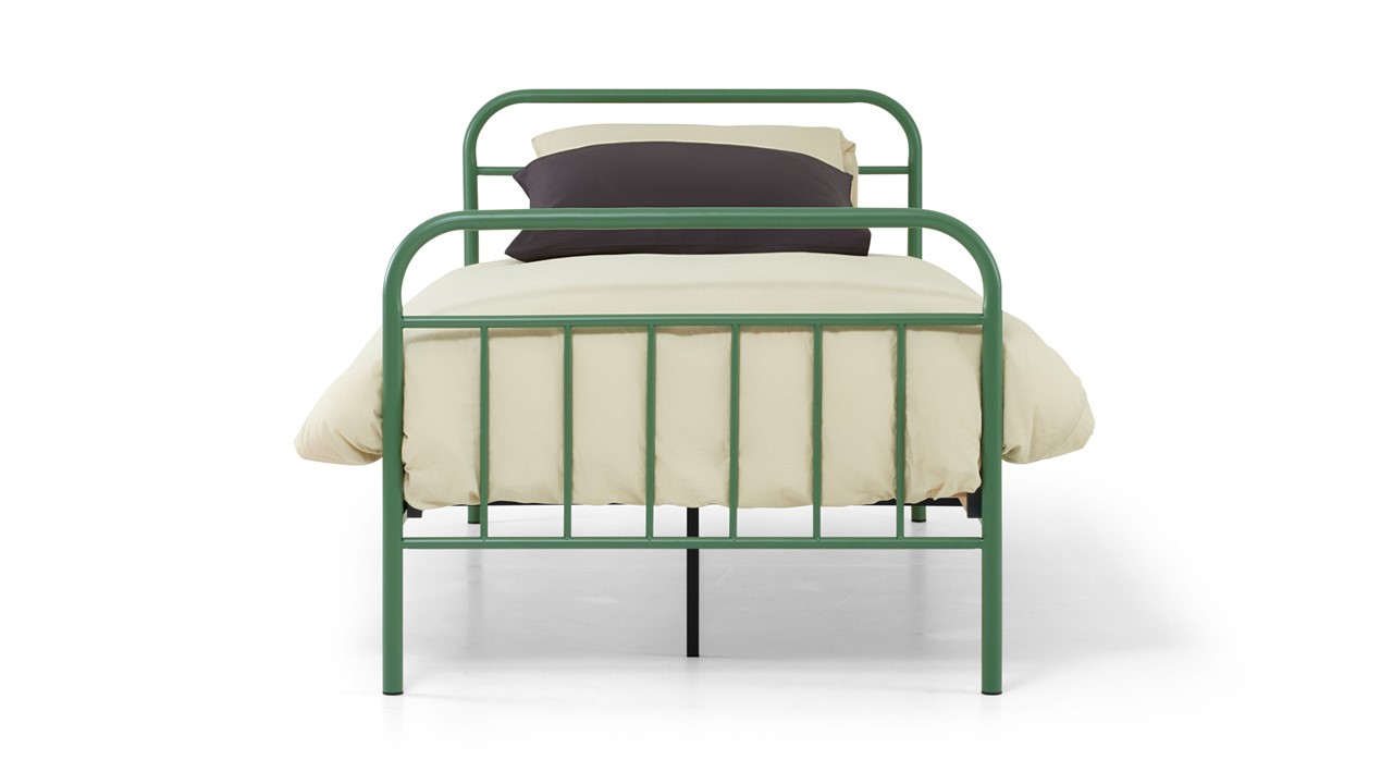 Bed Alex 1-persoons groen