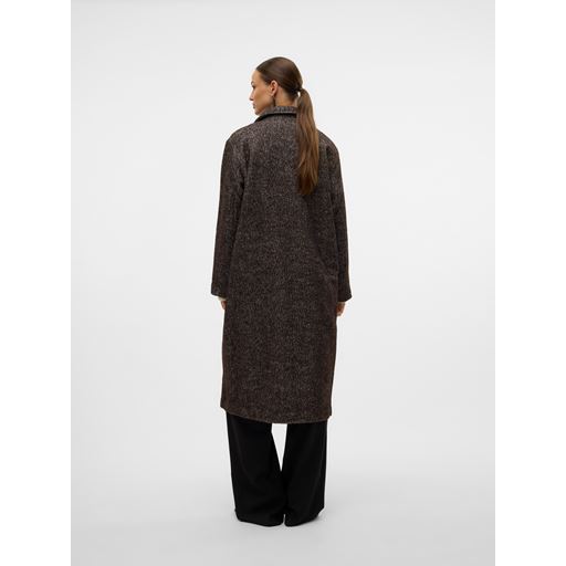 Vero Moda Babette Lang Frakke, Chocolate Torte, M