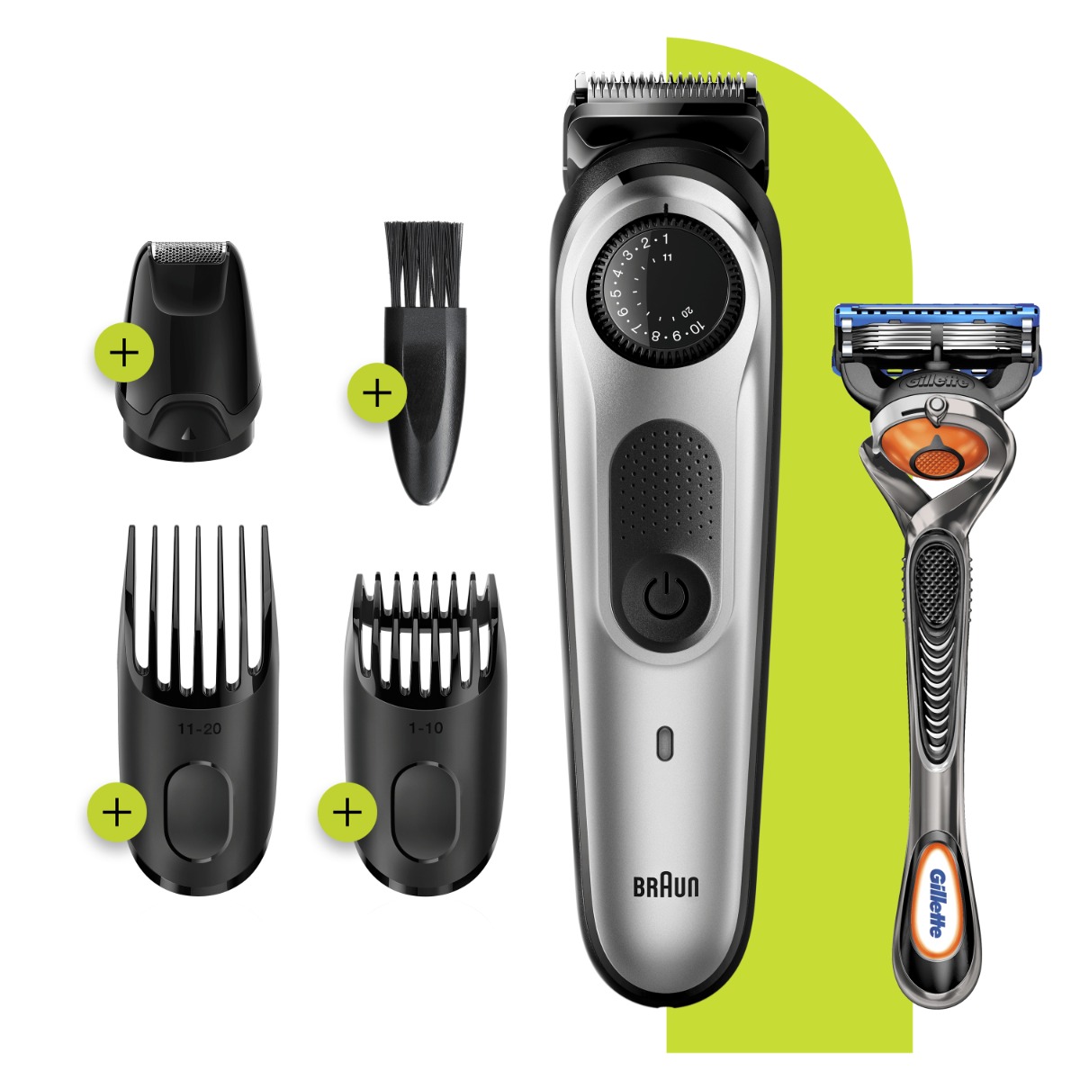 Braun BT5265 Baardtrimmer, 39 Lengtes, 5-in-1