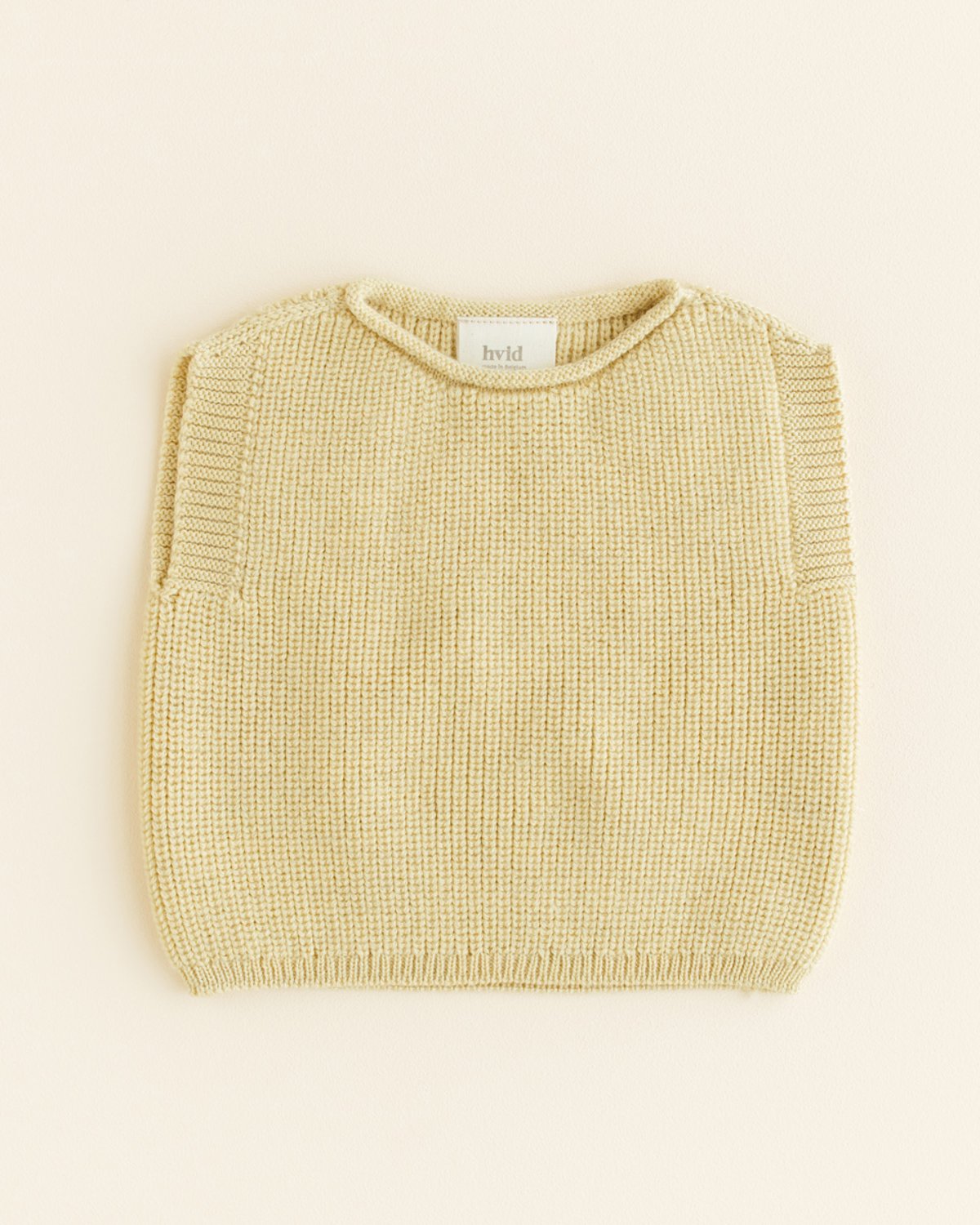 Ullvest Baby – 100% Merino, Ubehandlet Ull | Vest Harvey Baby