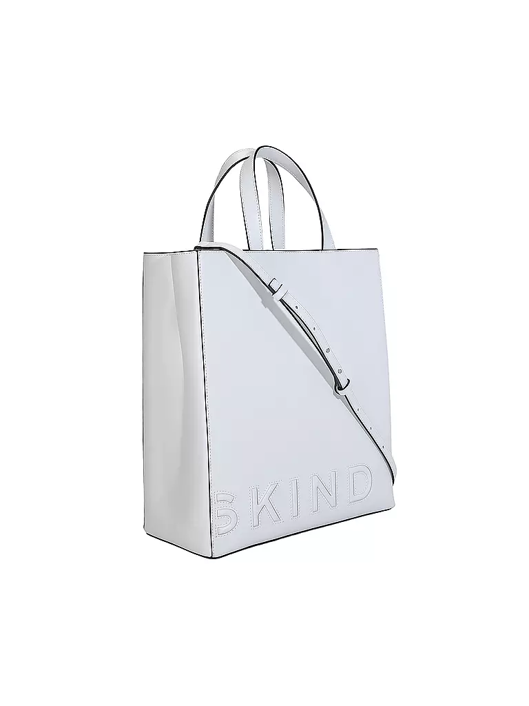 LIEBESKIND BERLIN Ledertasche - Tote Bag PAPER BAG Medium weiss