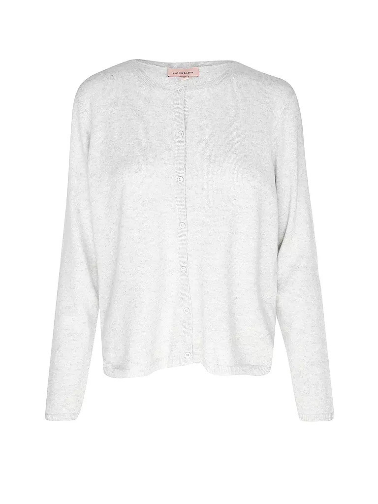 KATESTORM Strickjacke  hellgrau