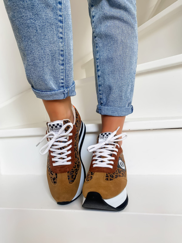 No Name - FLEX M JOGGER Tan/Brown