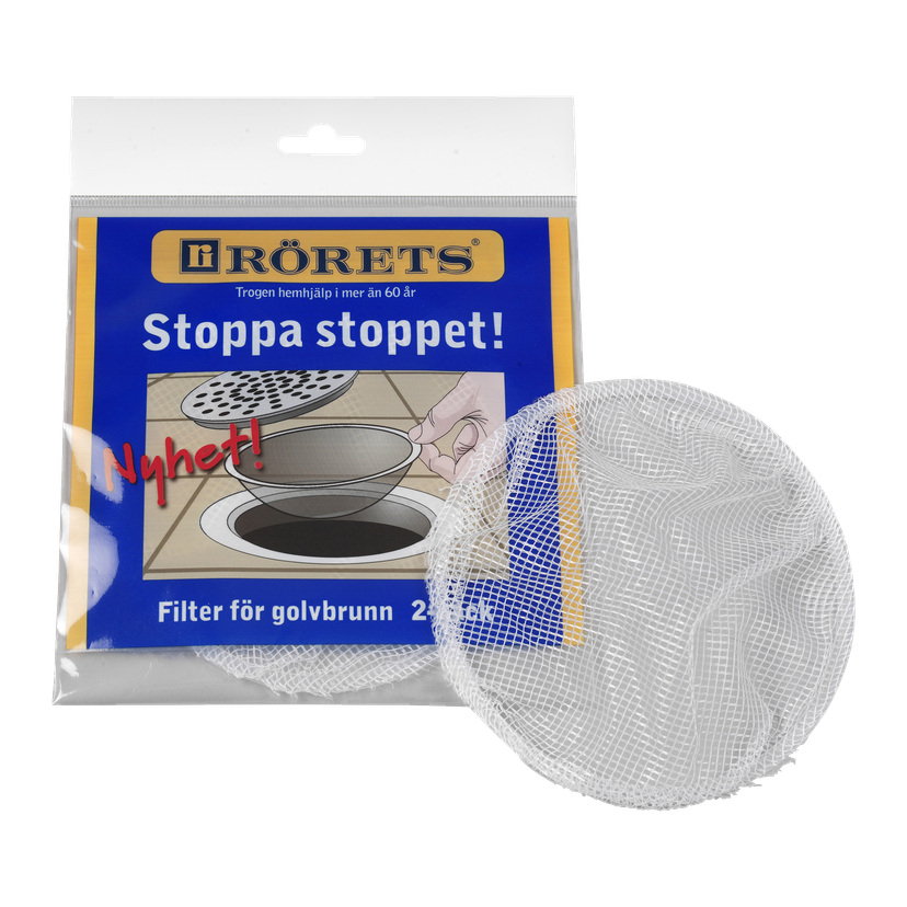 Gulvavløpsfilter 2-pk