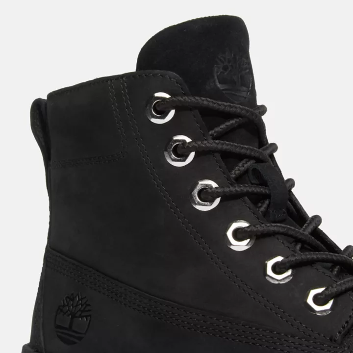 Bottine en cuir Greyfield pour femme en noir