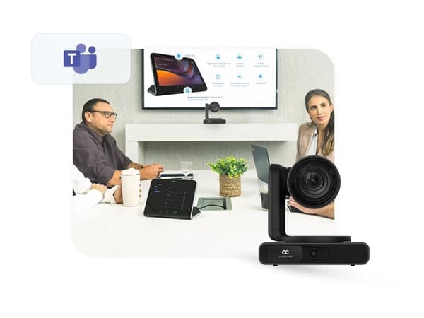 AudioCodes RXVCam70 - Konferansekamera - PTZ - farge - 3840 x 2160 - lyd - LAN - USB 3.0 - YUV, H.264, MJPEG - DC 12 V / PoE Pluss