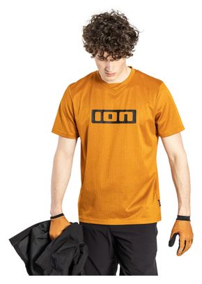 Maillot Manches Courtes VTT ION Logo Orange