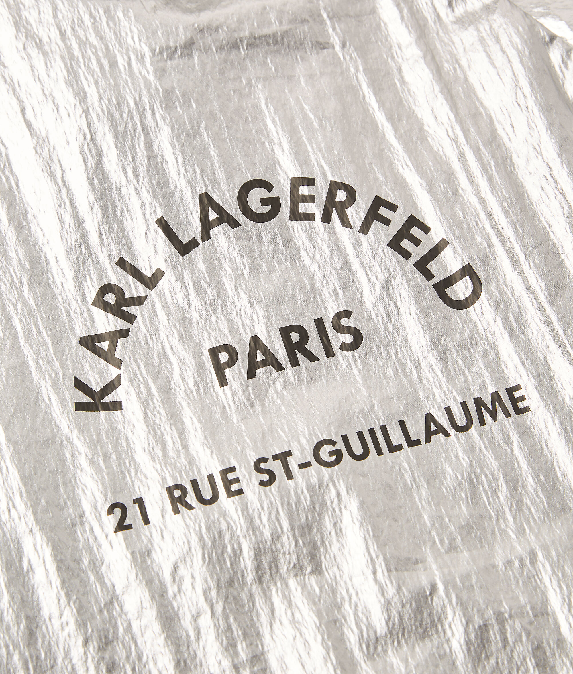 Veste trench métallisée réversible pour fille