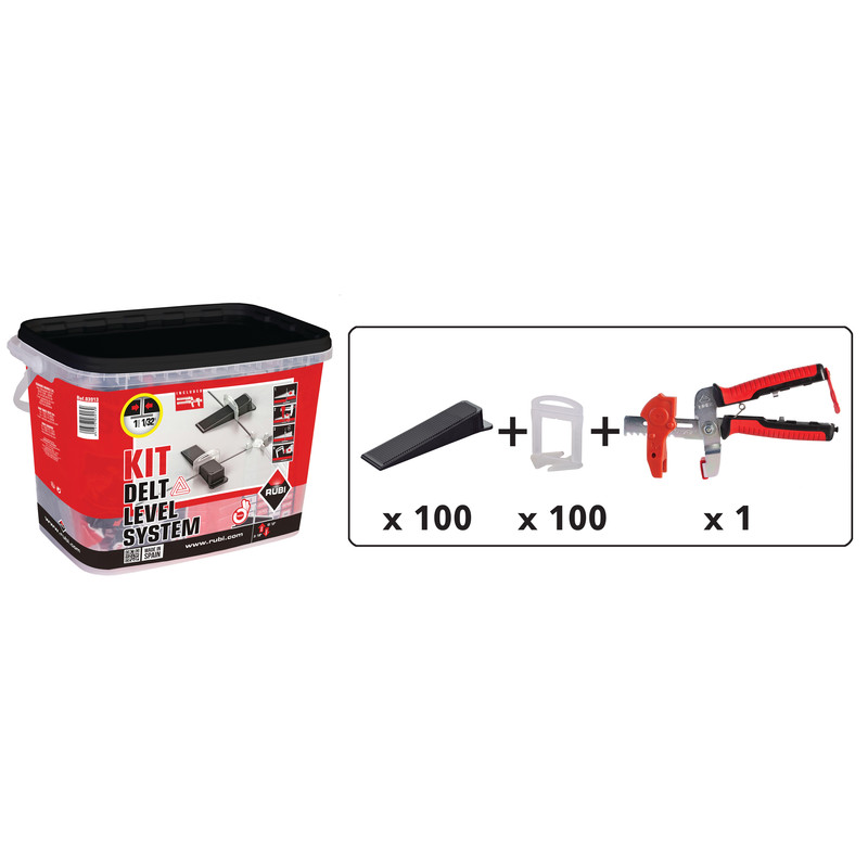 Rubi Startkit Delta Level Systeem 1.5mm
