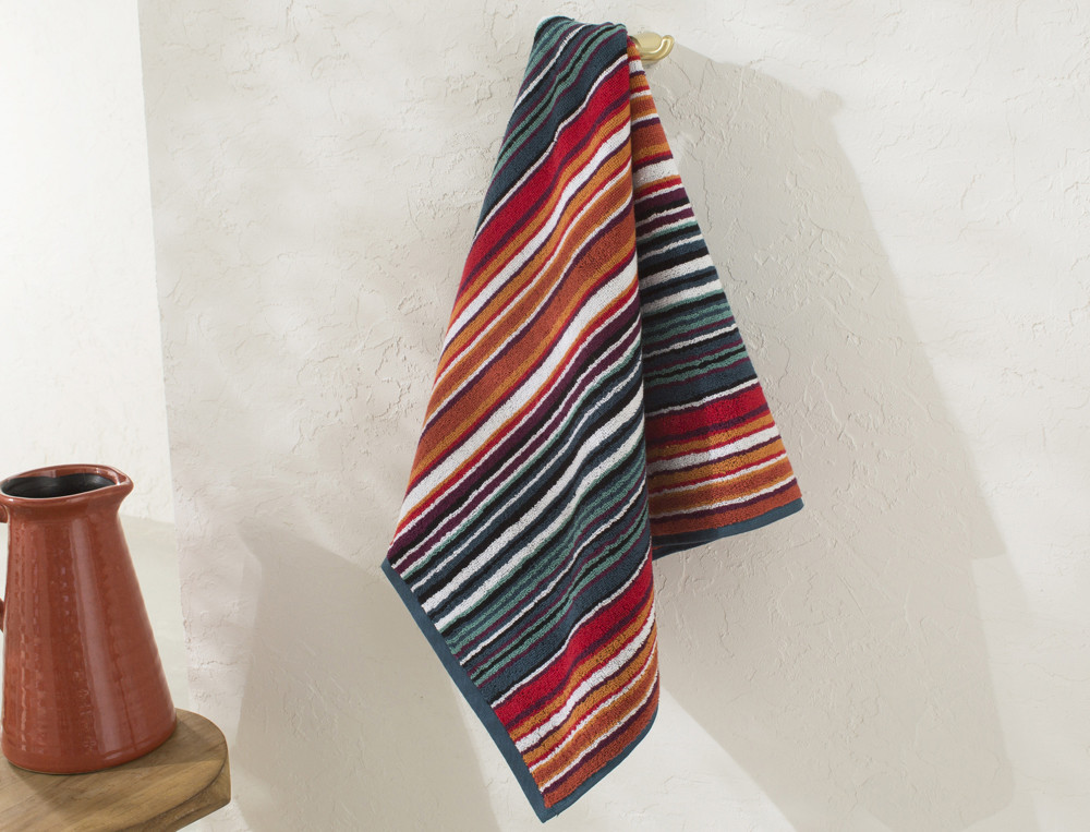 Serviette de bain jacquard-Nouvel eden
