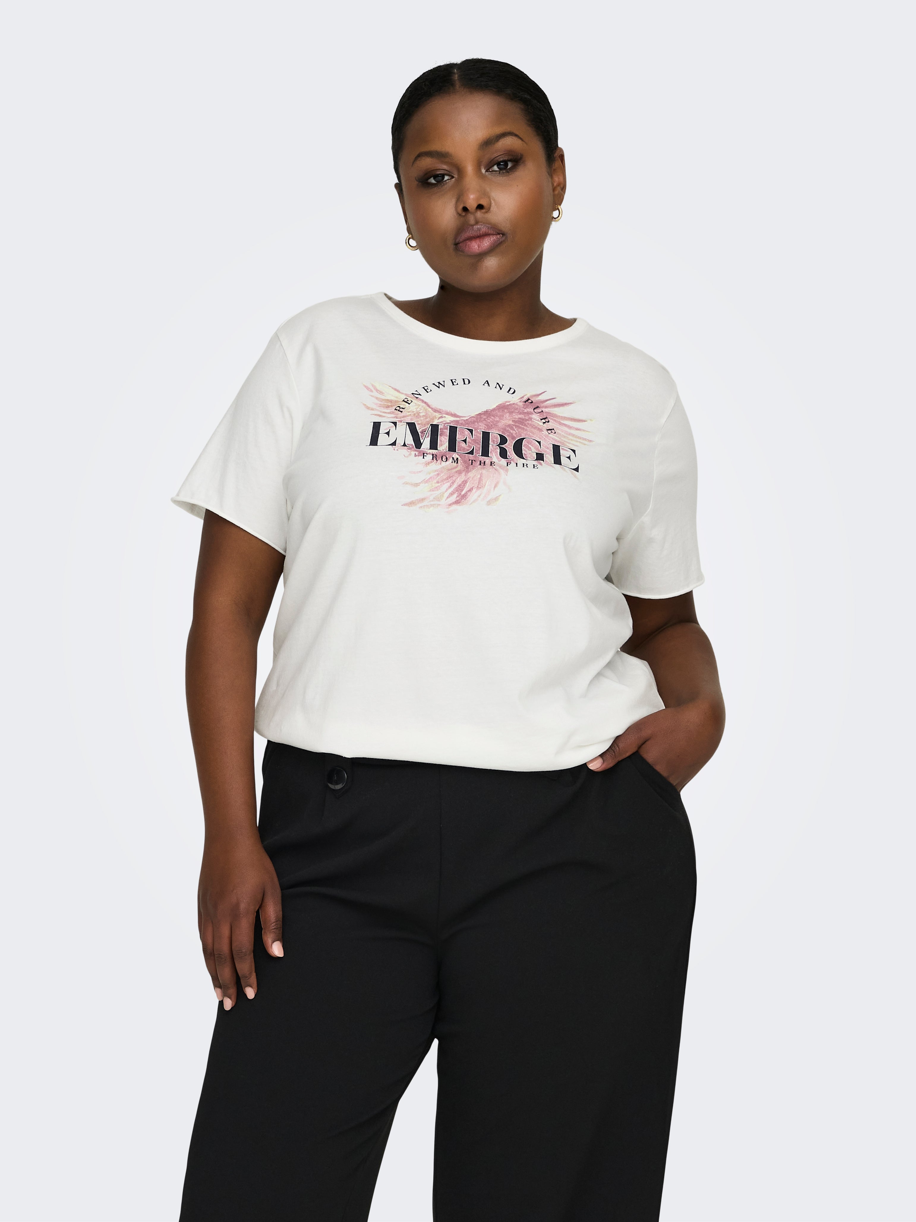 CARLUCY T-shirt Cloud Dancer