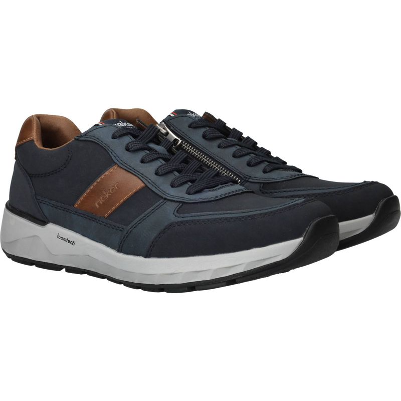 Rieker Sneakers Blauw Heren
