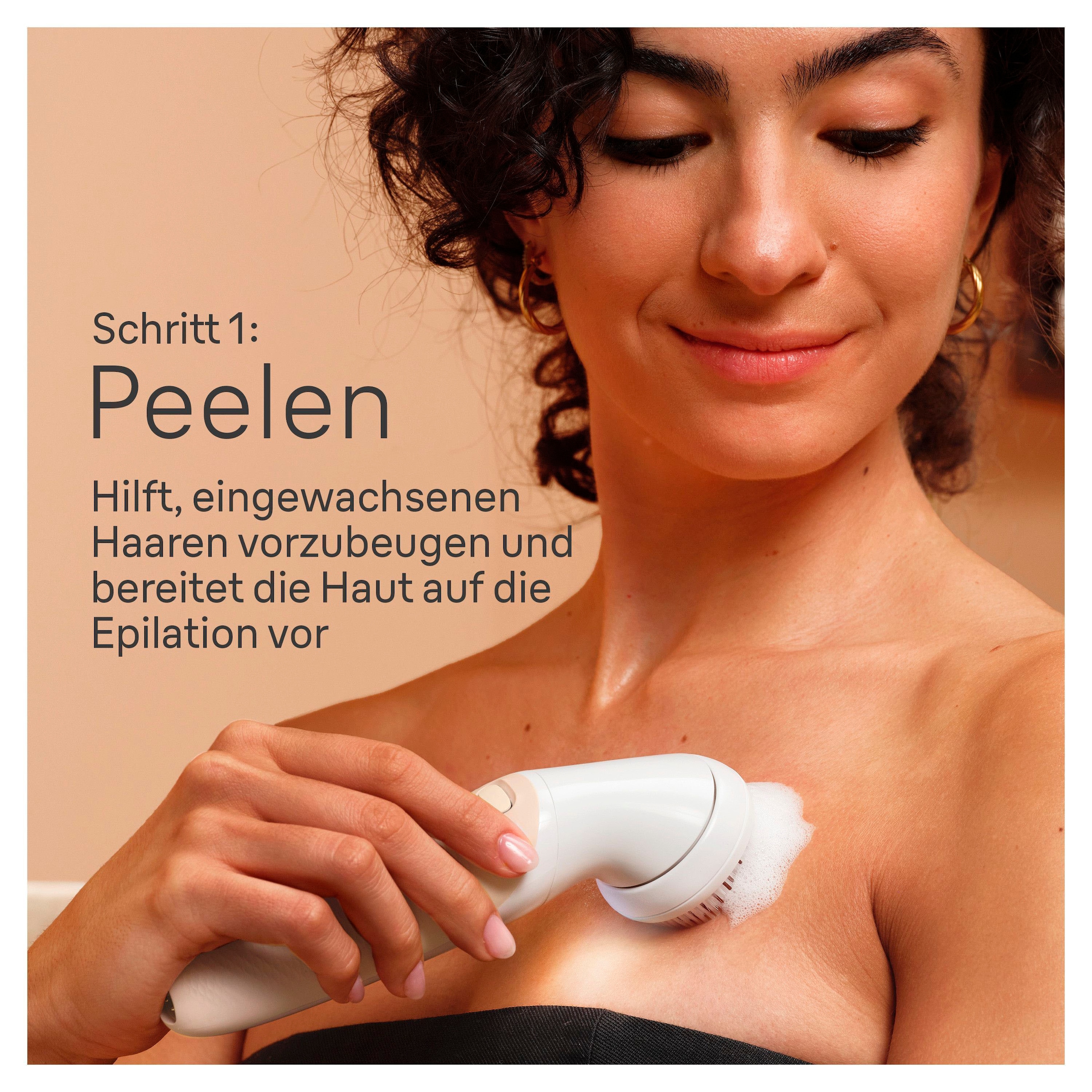 Braun Epilierer »Silk-épil Flex SkinSpa 9 9-681« All-In-One Set, FaceSpa-Epilierer & Mini-Rasierer für das Gesicht