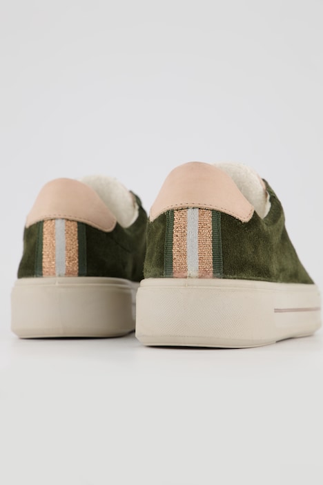 Ara Leder-Sneaker, Veloursleder, Weite H