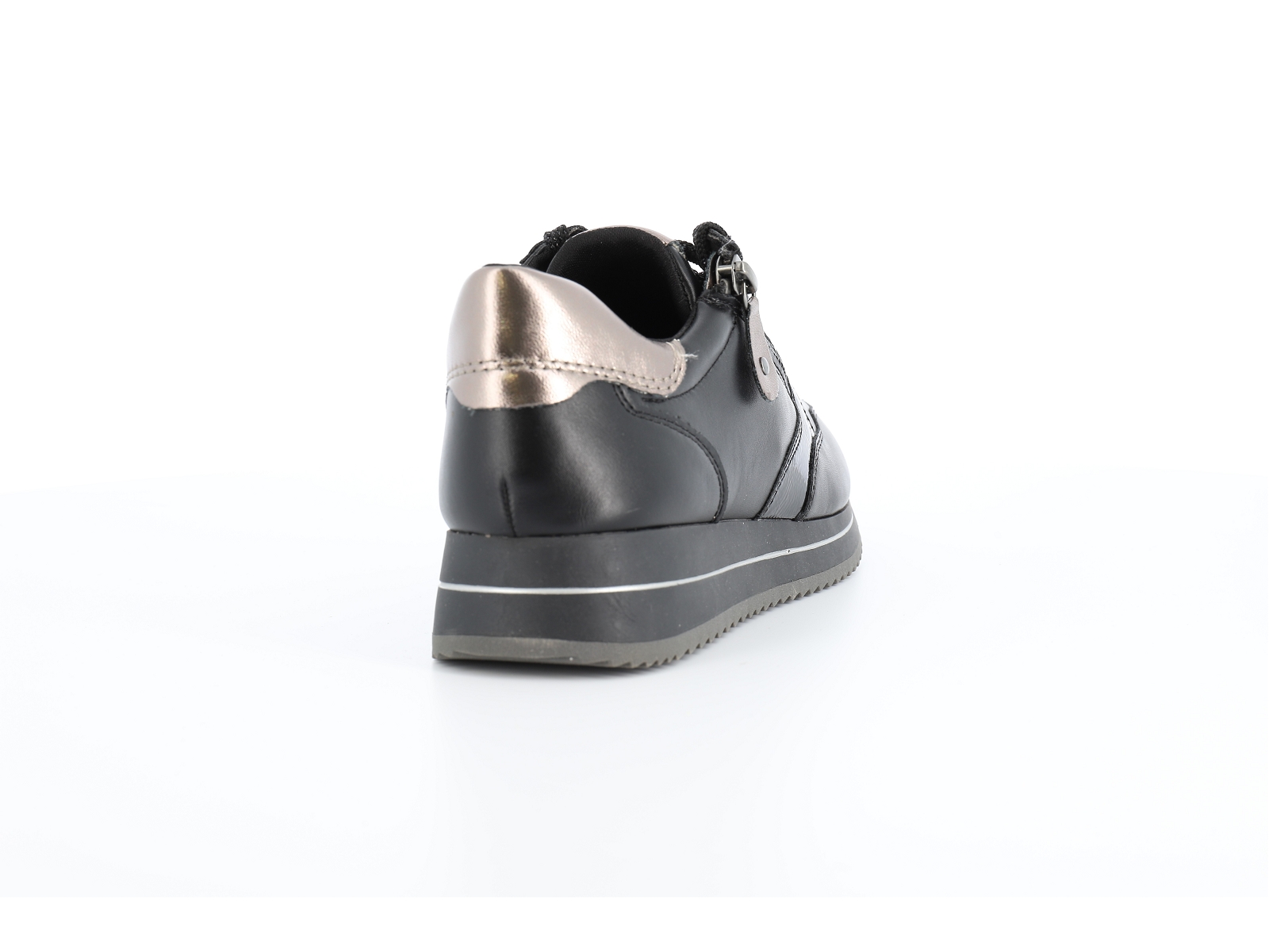 Jana  shoes-23763 Synthétique Noir Bronze