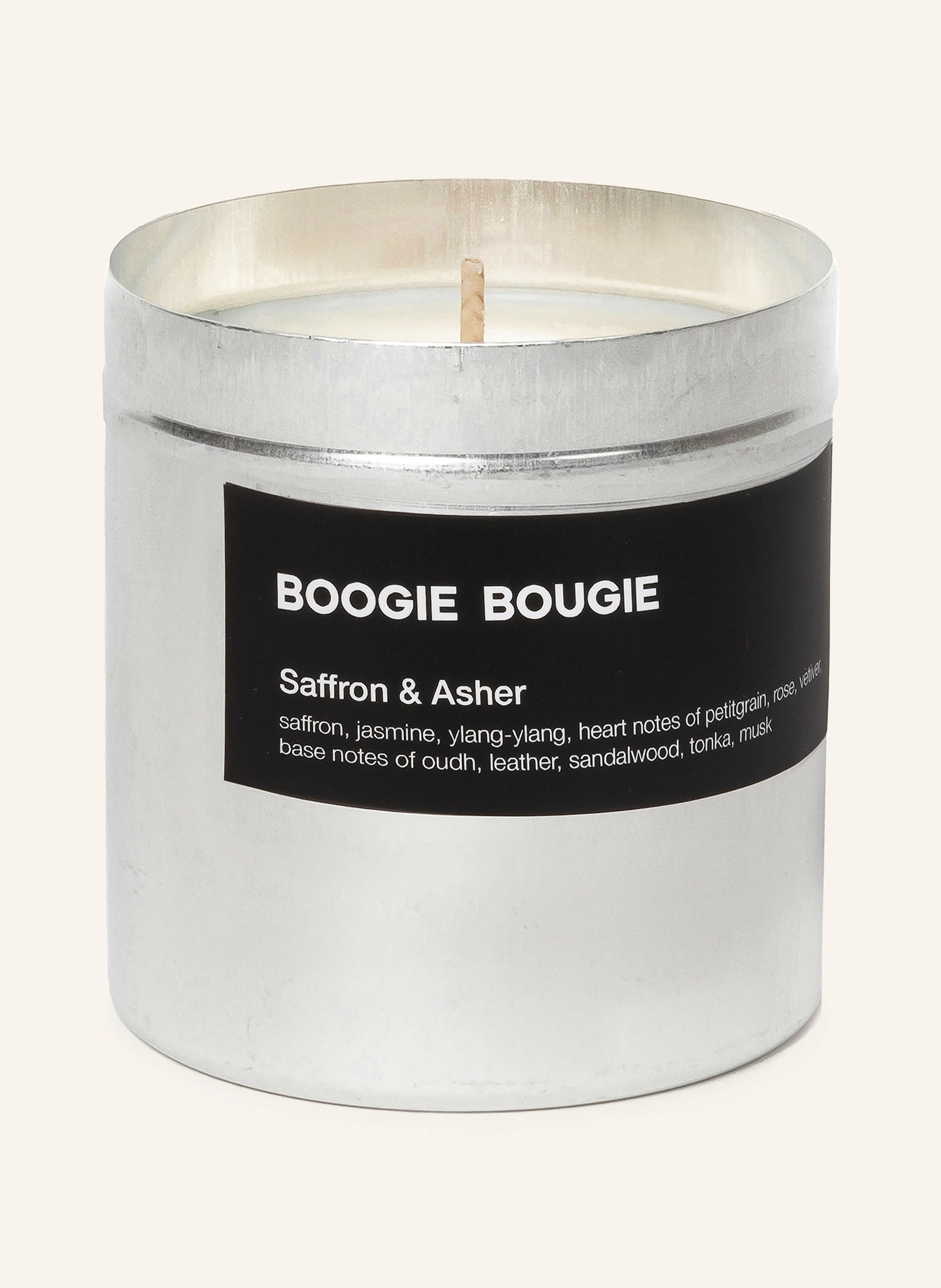 BOOGIE BOUGIE Duftkerze SAFFRON & ASHER