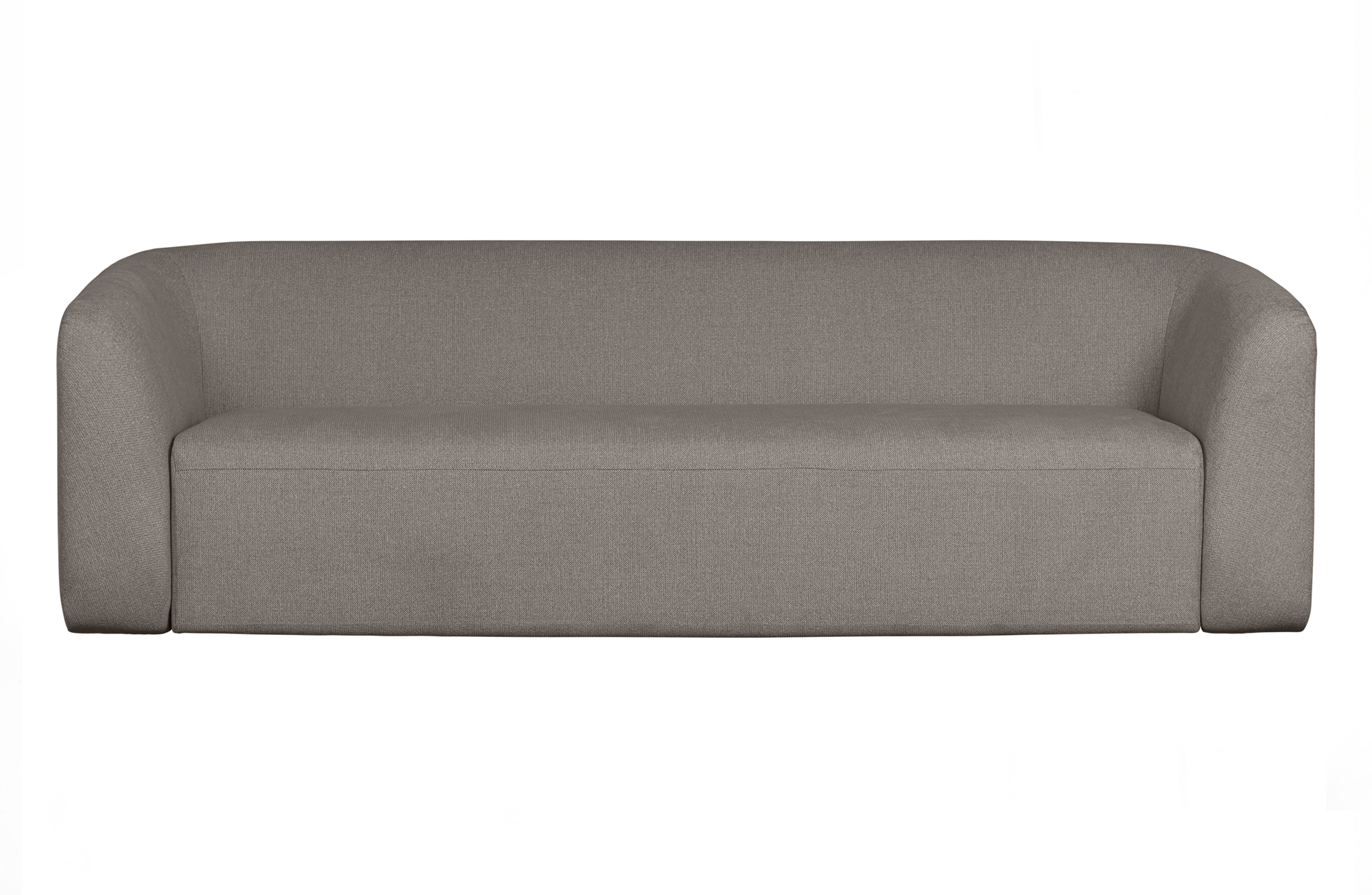 BePureHome 3-zitsbank Sloping Grijs Melange