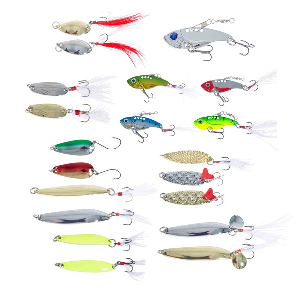 Boîte de leurres en métal Fish4All Metal Lure Box (21pcs)