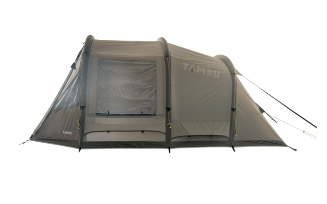 Tambu Husir Familien Tunnelzelt Air braun für 4 Personen