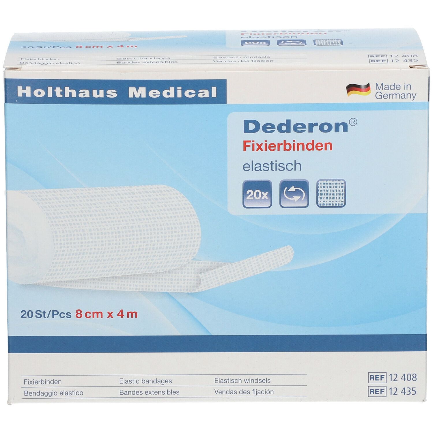 Dederon® Fixierbinde 8 cm x 4 m