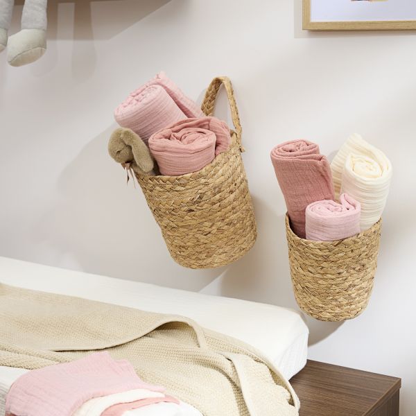 Meyco Baby Uni Monddoekjes - 3 Stuks - Pre-Washed Hydrofiel - 30 x 30 cm
